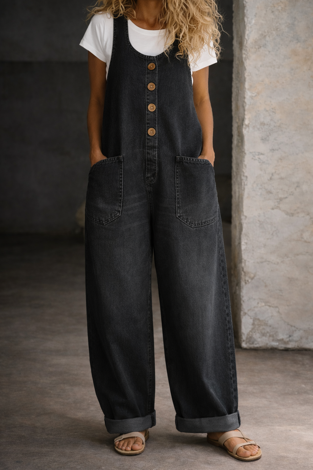Tuuli - Vintagevasket Bomullskjole