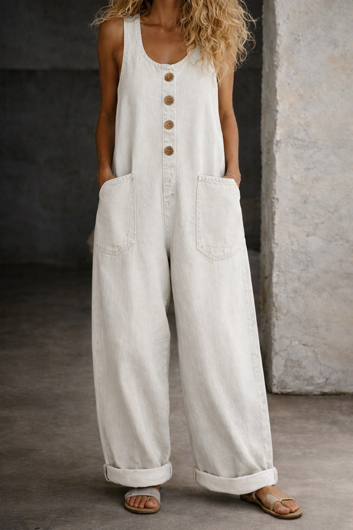 Hanna - Vintagevasket Dongerioverall