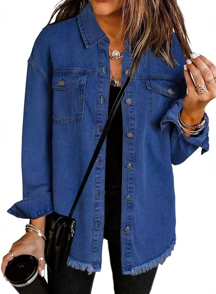 ROXANE – Klassisk denimjakke for hverdagsbruk