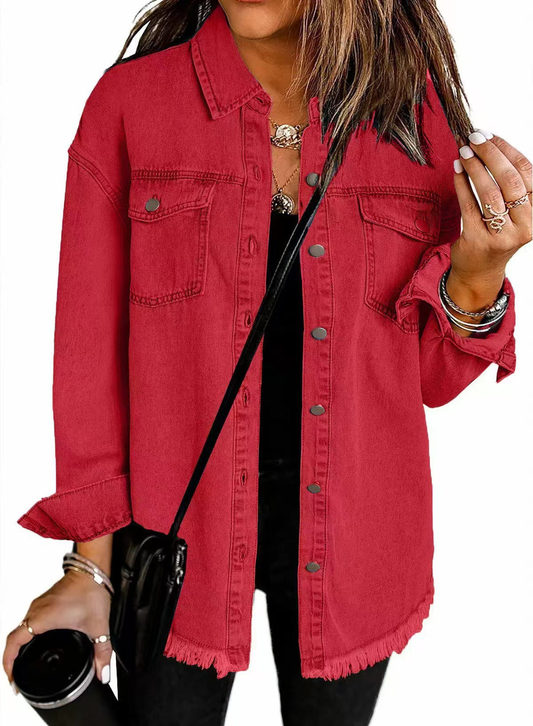 ROXANE – Klassisk denimjakke for hverdagsbruk