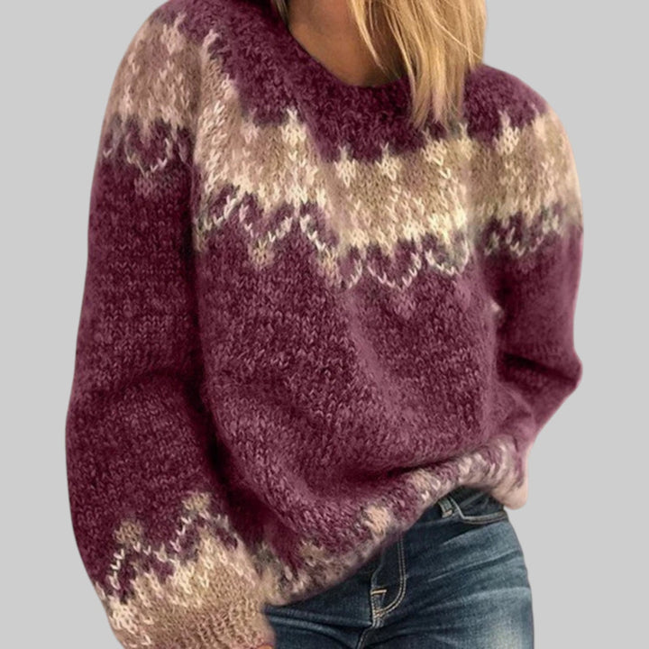 Elsa - Langermet rugby-stil genser